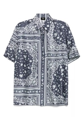 FENDI bandana-print shirt - Blue