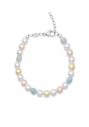 Nialaya Jewelry bead detailing bracelet - Silver