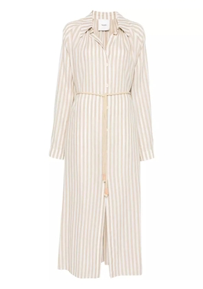 Nanushka Sakura maxi dress - Neutrals