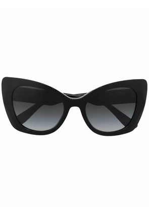 Dolce & Gabbana Eyewear cat eye-frame sunglasses - Black