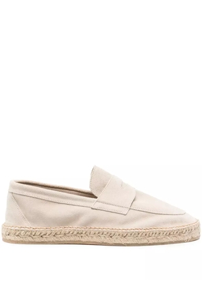 Scarosso Diego suede espadrilles - Neutrals