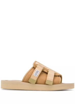 Suicoke double-strap slides - Neutrals