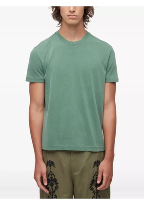 Osklen logo-embroidered crew-neck T-shirt - Green