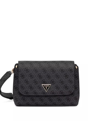 GUESS USA monogram logo-plaque cross-body bag - Black