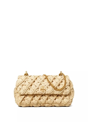 Tory Burch Kira woven chain shoulder bag - Neutrals