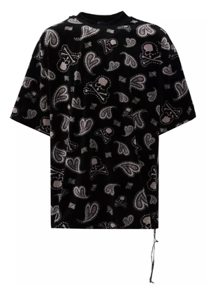 Mastermind World logo-monogram T-shirt - Black