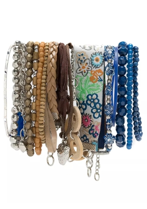 Amir Slama Bijoux Charms bracelets set - Blue