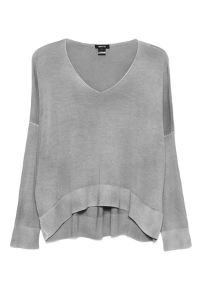 Avant Toi V-neck top - Grey