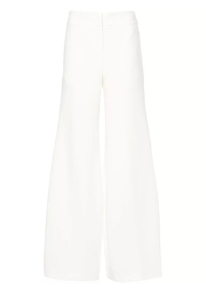 Genny wide-leg trousers - Neutrals