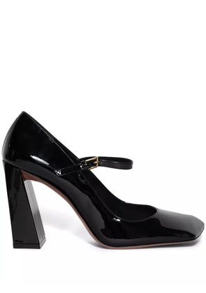 Amina Muaddi 95mm Charlotte pumps - Black