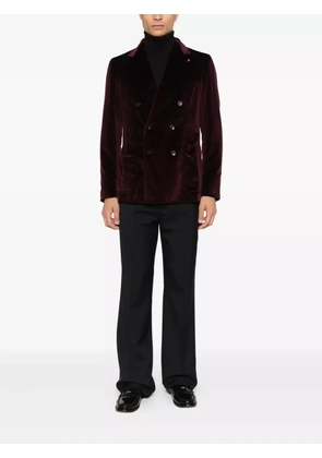 Tagliatore double-breasted blazer - Red