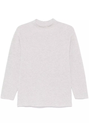 Le Tricot Perugia ribbed-knit sweater - Grey