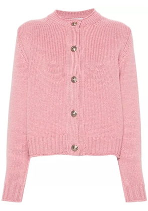 Barrie long-sleeve cashmere cardigan - Pink
