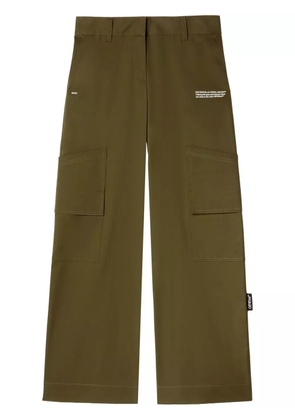 Off-White New Toybox cargo trousers - Green
