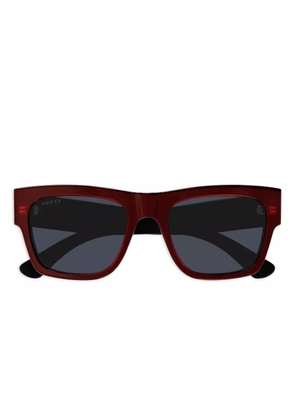Gucci Eyewear square-frame sunglasses - Red
