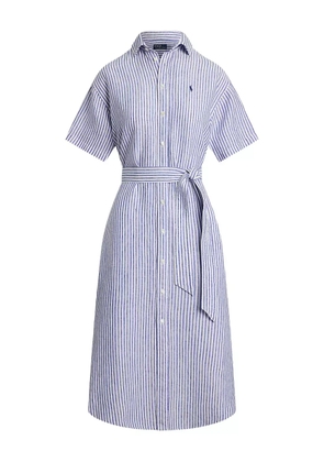Polo Ralph Lauren linen short sleeve dress - Blue