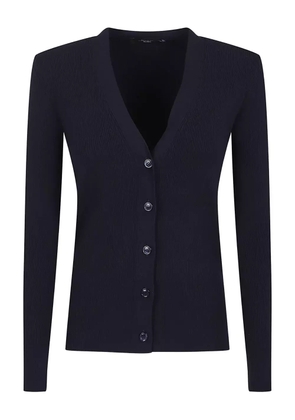 Weekend Max Mara ribbed cardigan - Blue