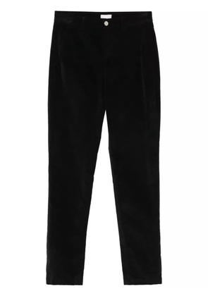 LIU JO velvet trousers - Black