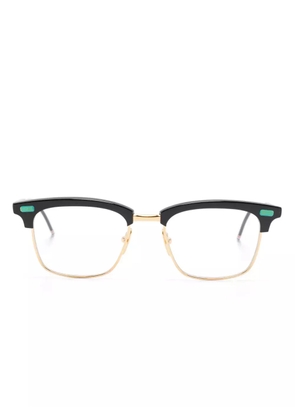 Thom Browne Eyewear square-frame glasses - Black