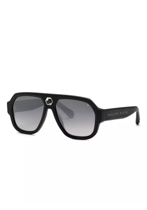Philipp Plein Eyewear pilot style sunglasses - Black
