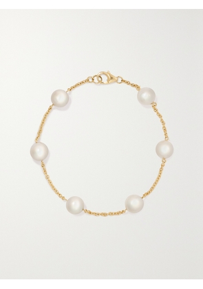 Mikimoto - 18-karat Gold Pearl Bracelet - White - One size