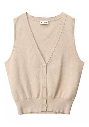 STAUD Ficus vest - Neutrals