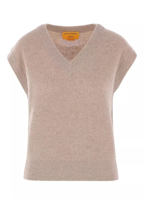 Guest In Residence ribbed cashmere sweater - Neutrals