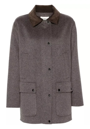 P.A.R.O.S.H. wool coat - Brown