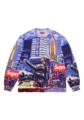 Supreme Skyline Sequin 'Purple' top