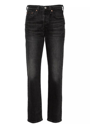 Levi's 501 mid-rise straight-leg jeans - Grey