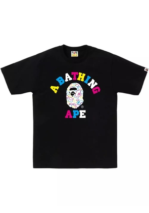 A BATHING APE® logo-print T-shirt - Black