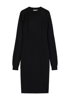 Sportmax cut out-detail dress - Black