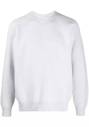 Barrie Ideal rib-trimmed cashmere jumper - Grey