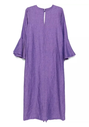 Bambah ruffle kaftan - Purple