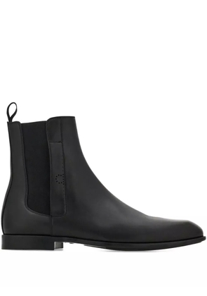 Ferragamo leather boots - Black
