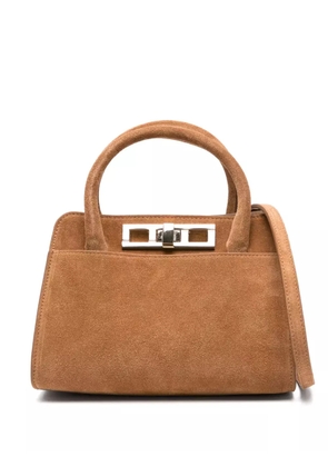Fabiana Filippi suede tote bag - Brown