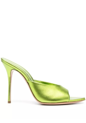 Casadei 115mm Julia Ilary Flash sandals - Green
