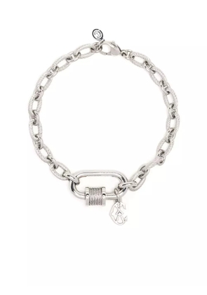 Charriol Forever Lock rope-detail bracelet - Silver