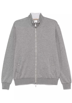 Eleventy zip-up sweatshirt - Grey