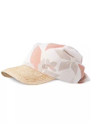 Maison Michel Bella cap - White