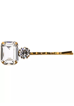 Jennifer Behr crystal-embellished hair pin - Gold