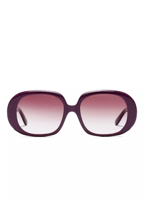 Dolce & Gabbana Eyewear oval-frame sunglasses - Purple