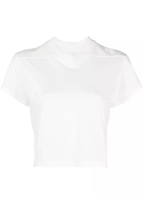 Rick Owens DRKSHDW Level cotton cropped T-shirt - White