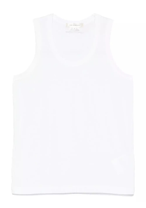 Comme Des Garçons cotton tank top - White