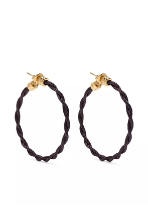 Charriol Love Twist hoop earrings - Gold