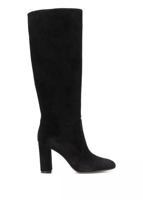 Gianvito Rossi Glen 85mm suede knee-high boots - Black