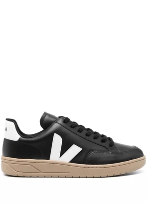 VEJA V-12 leather sneakers - Black