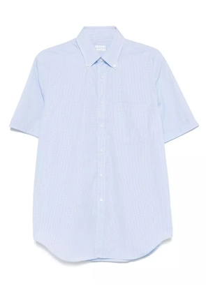 Xacus gingham-check shirt - Blue