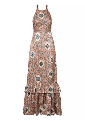 Agua By Agua Bendita Magnolia Cofre maxi dress - Pink