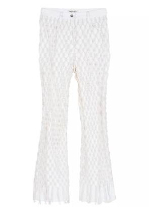 Ports 1961 Weaving Inspried jeans - White